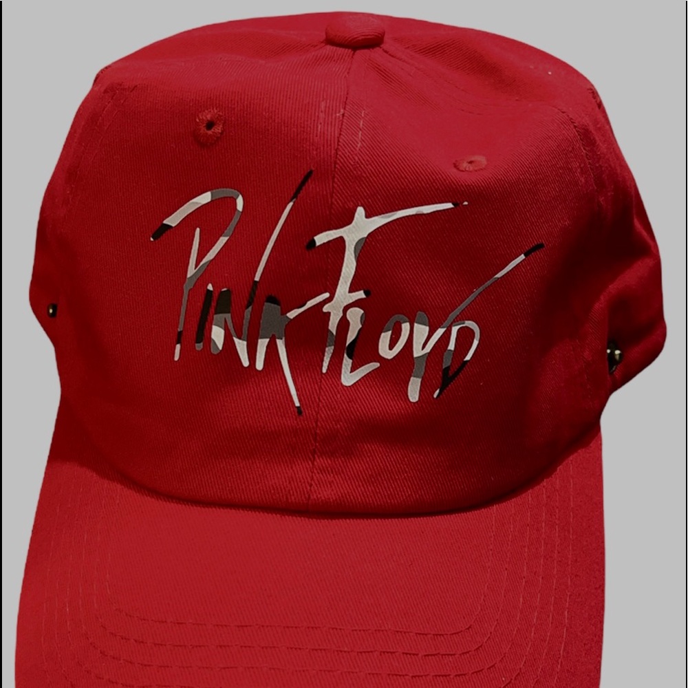 Pink floyd printed hat camo pattern